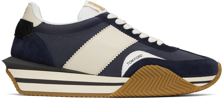 Photo: TOM FORD Blue James Sneakers