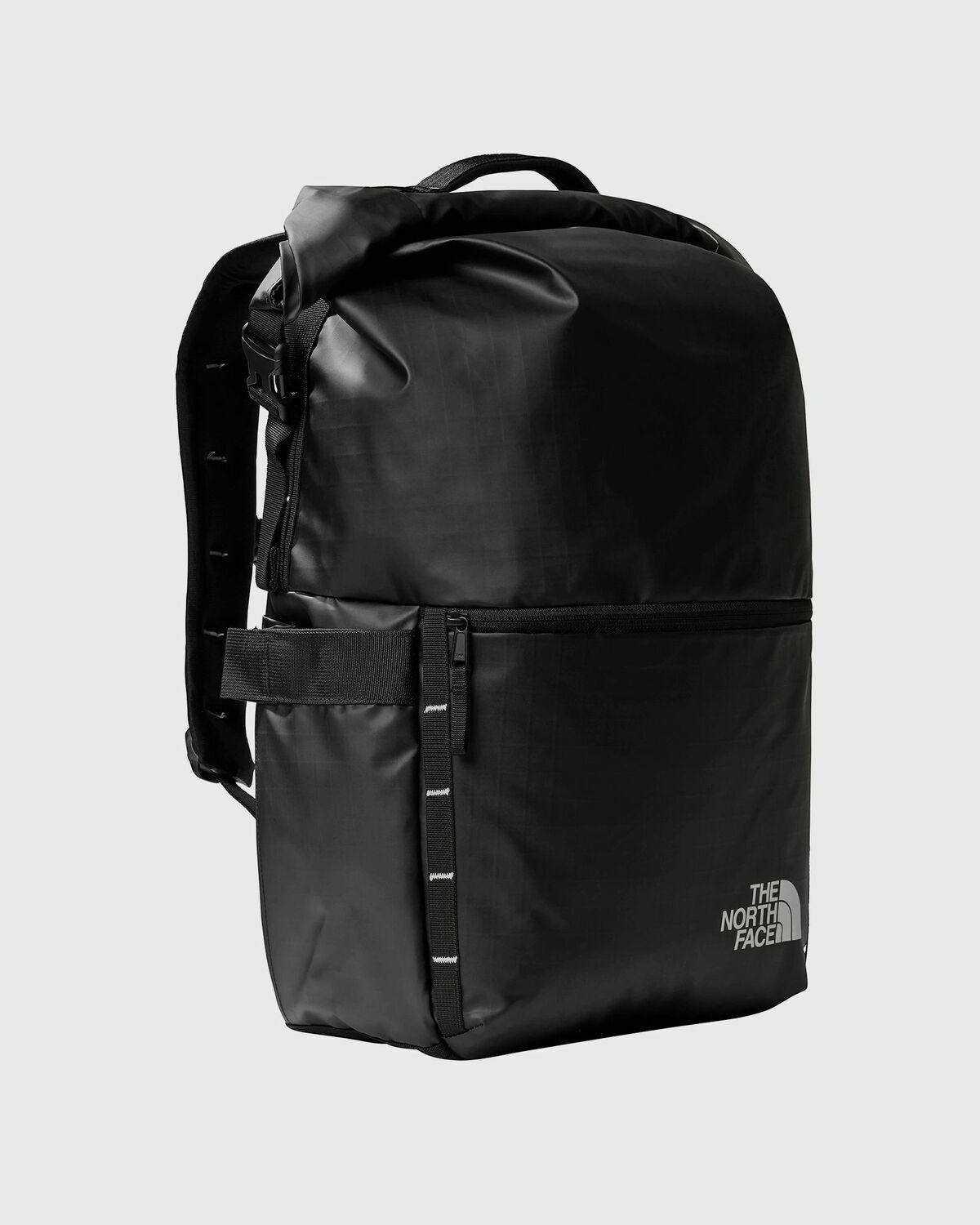 The North Face Base Camp Voyager Rolltop Black Backpacks The North