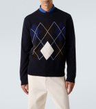 Arch4 Argyle cashmere sweater