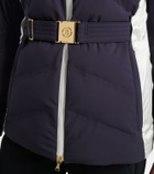 Bogner Kira belted hooded down ski jacket