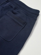 Mr P. - Cotton-Jersey Pyjama Shorts - Blue