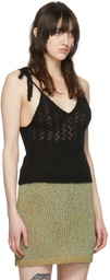 Maiden Name SSENSE Exclusive Black Félice Camisole