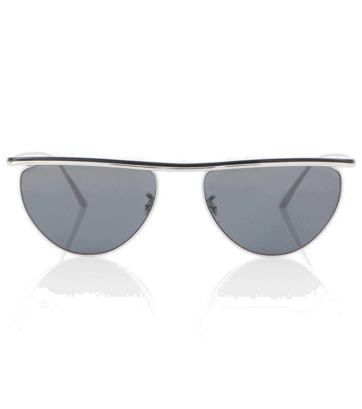 Photo: Khaite x Oliver Peoples flat-top sunglasses