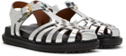 Marni Silver Fisherman's Sandals