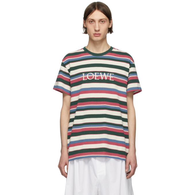 Photo: Loewe Multicolor Striped T-Shirt