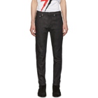 Neil Barrett Black Piercing Jeans