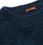 Barena - Mélange Wool-Blend Sweater - Blue