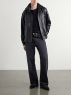 SECOND / LAYER - Cotton-Jersey T-Shirt - Black