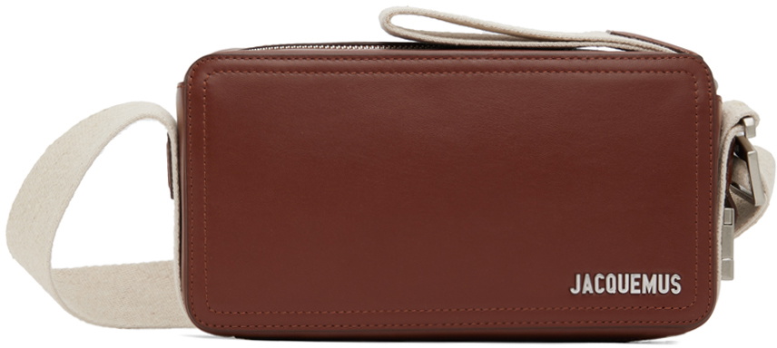 Jacquemus Brown Le Raphia 'Le Cuerda Horizontal' Bag Jacquemus