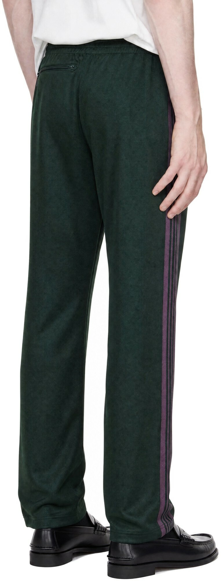 NEEDLES Green Boot-Cut Track Pants