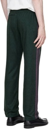NEEDLES Green Boot-Cut Track Pants