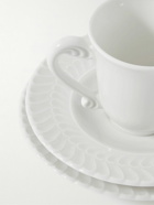 Buccellati - Porcelain Set of Two Espresso Cups and Saucers