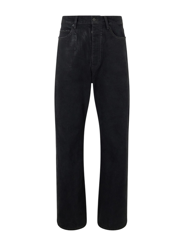 Photo: Balenciaga - Straight-Leg Jeans - Black