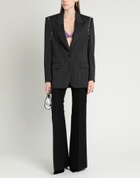 Alessandra Rich Womens Blazer in Charcoal