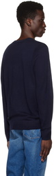 Paul Smith Navy V-Neck Sweater