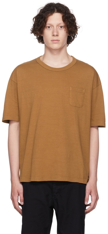 Photo: Visvim Brown Cotton T-Shirt