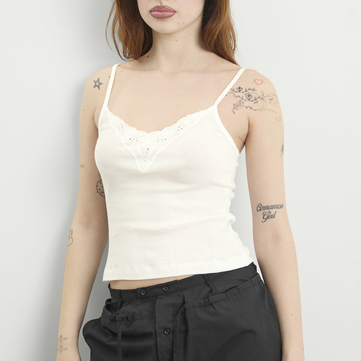 Fruity Booty Women's Juliette Vest Top in Cream