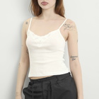 Fruity Booty Women's Juliette Vest Top in Cream