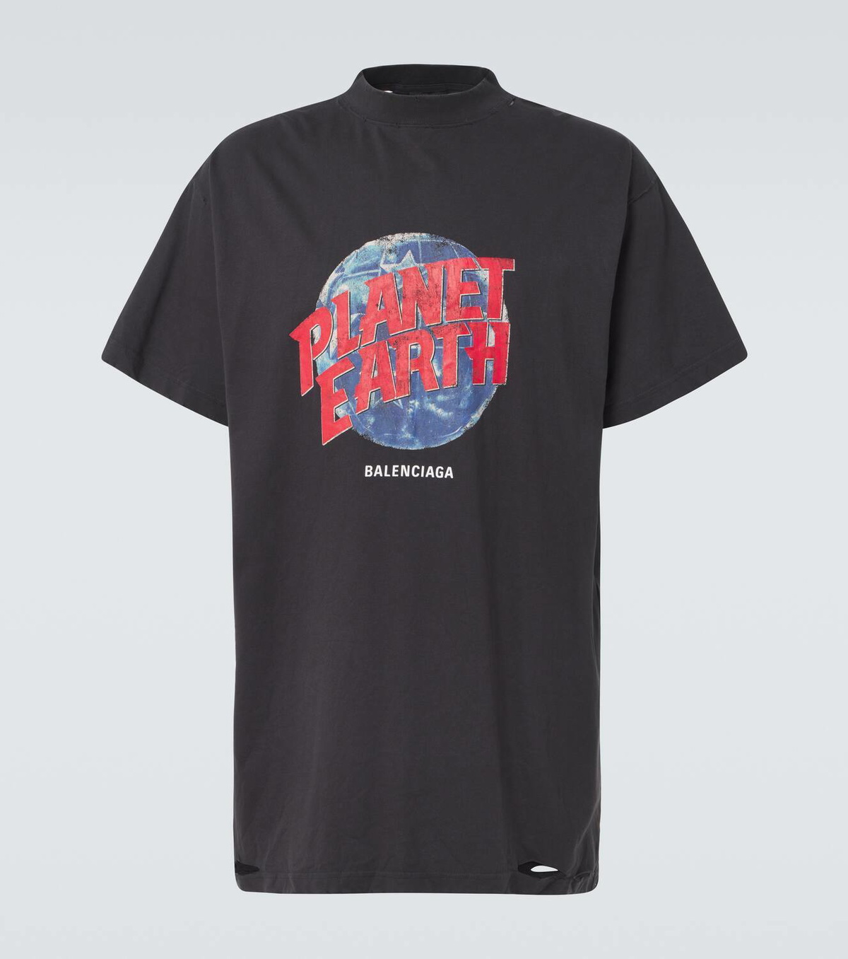 Balenciaga Planet Earth oversized cotton T-shirt Balenciaga