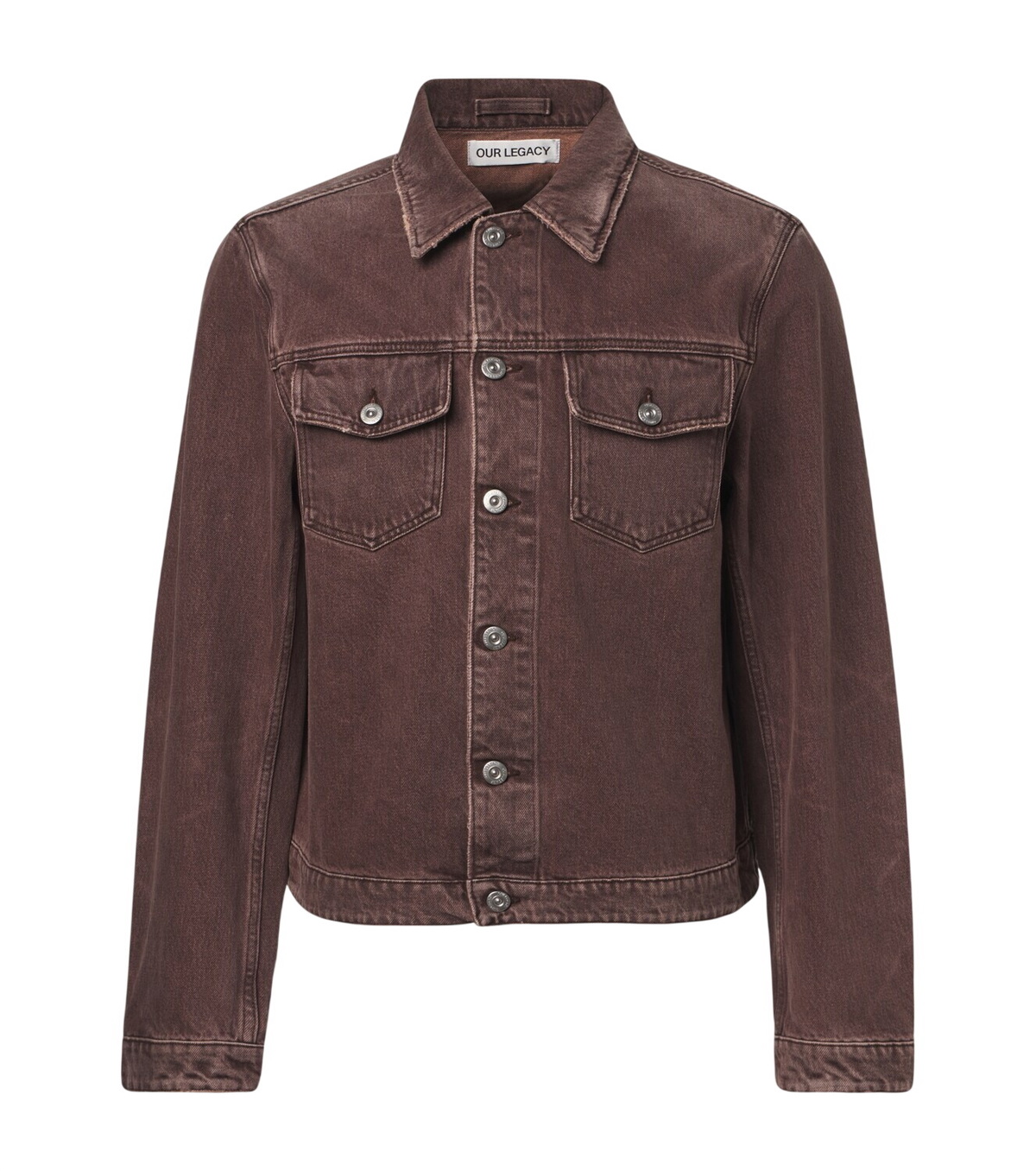 Our Legacy Men's Trucker Jacket in Vintage Denim Our Legacy