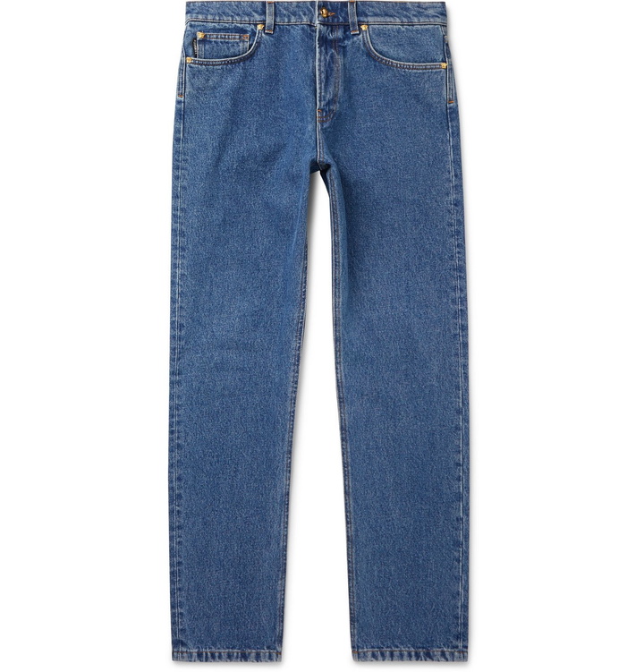 Photo: Versace - Slim-Fit Denim Jeans - Blue