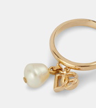 Dolce&Gabbana Capri DG faux pearl-embellished ring