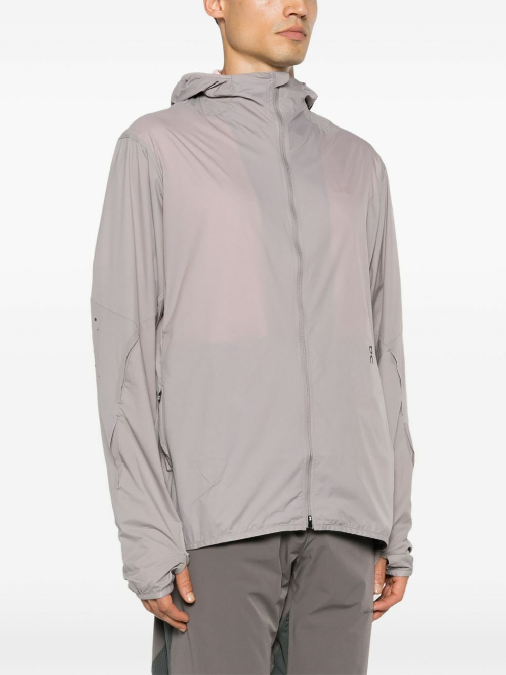 On Running X Post Archive Faction (PAF) Grey Running Jacket On