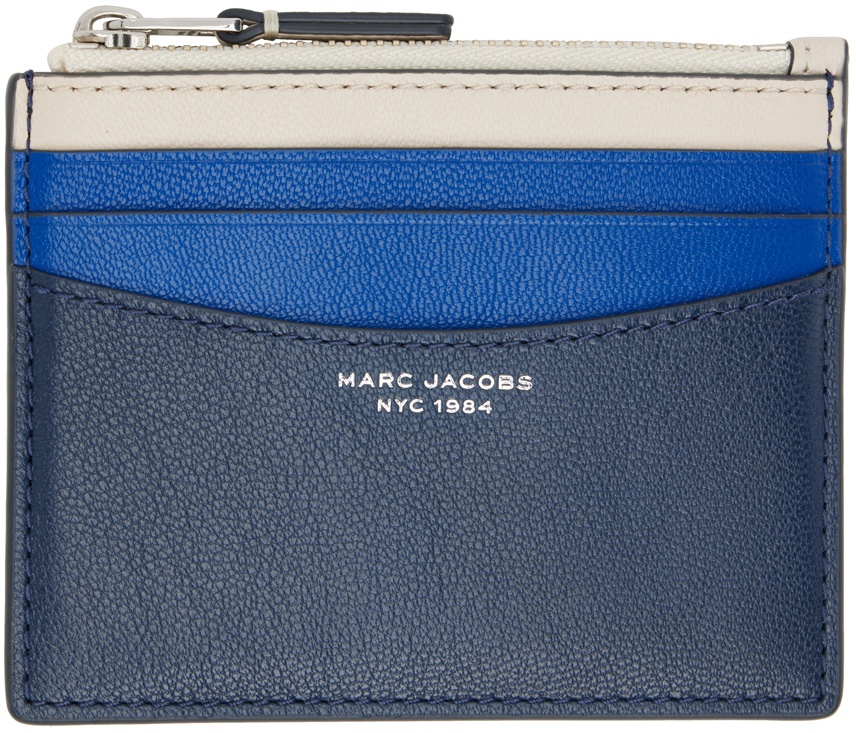Photo: Marc Jacobs Navy 'The Slim 84' Card Holder