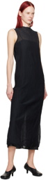 Gabriela Coll Garments Black No.265 Maxi Dress
