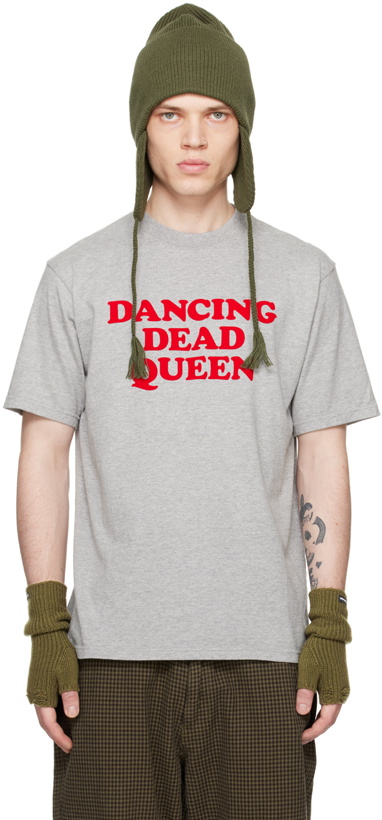 Photo: Undercover Gray 'Dancing Dead Queen' T-Shirt