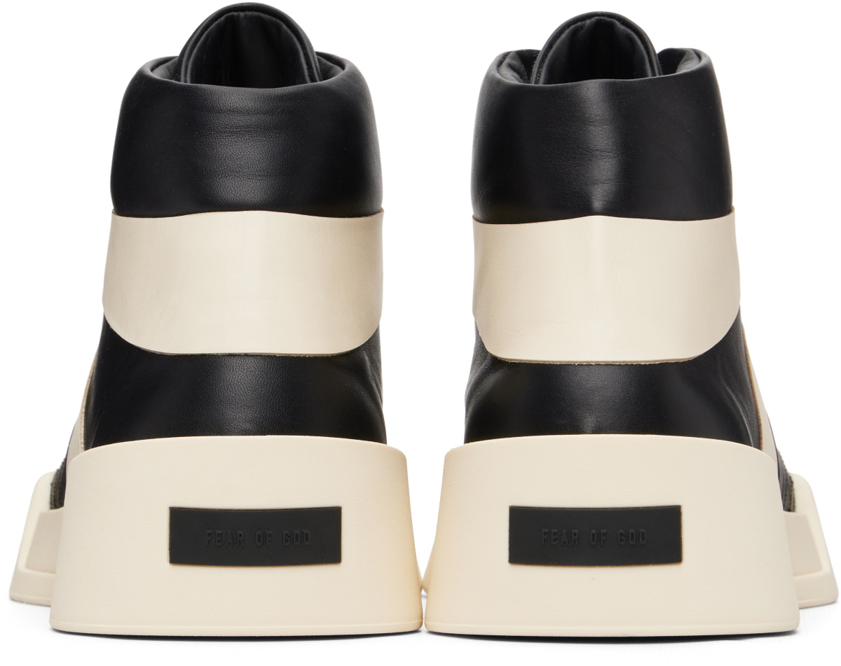 Fear of God Black & Off-White Basketball Sneakers