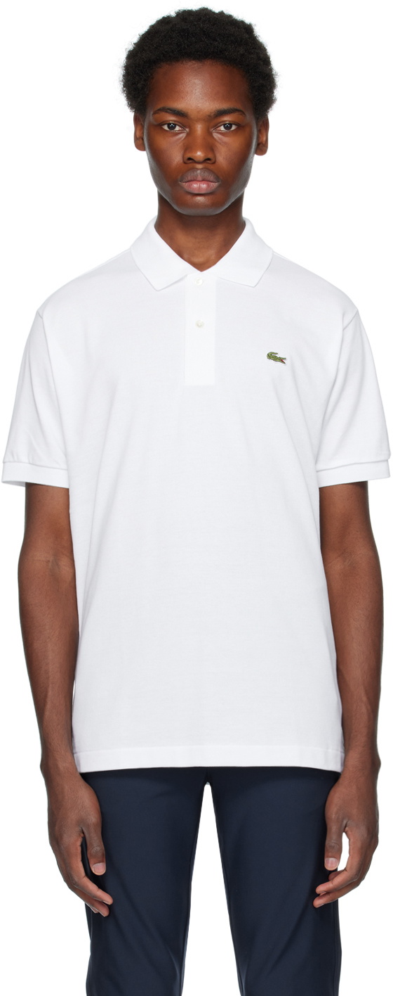 Lacoste White Original Polo Lacoste