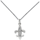 Luka Sabbat x Monini Silver Fleur de Lis Necklace