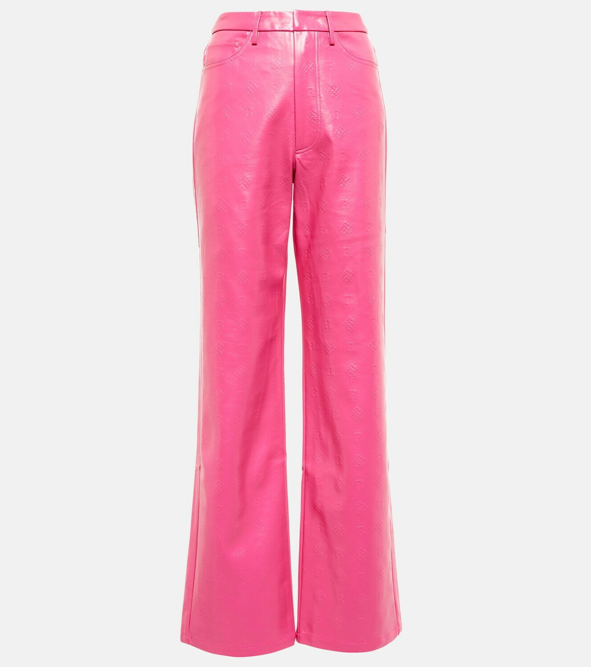 Rotate Birger Christensen Rotie high-rise faux leather pants ROTATE ...