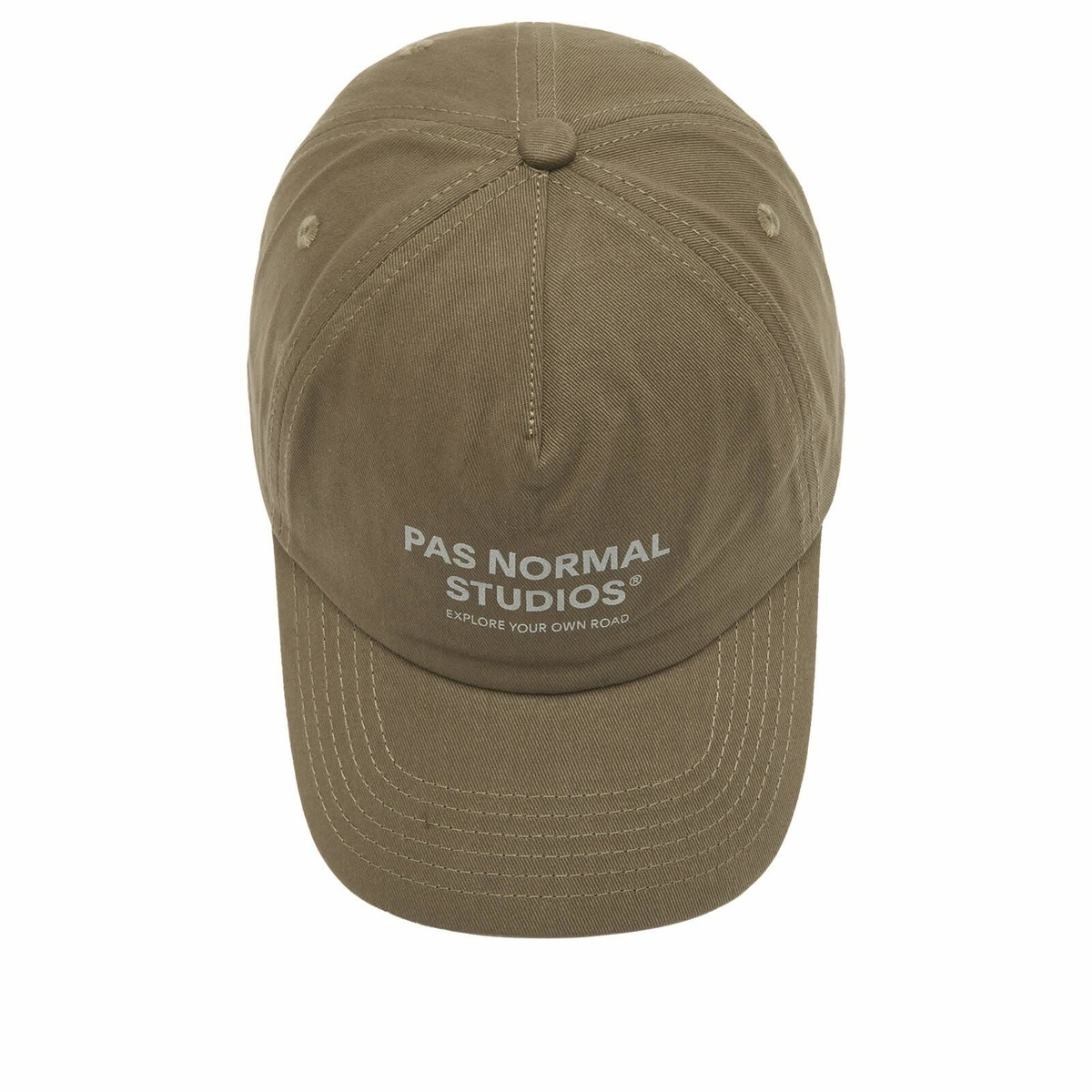 Pas Normal Studios Men's Off-Race Cotton Cap in Mud