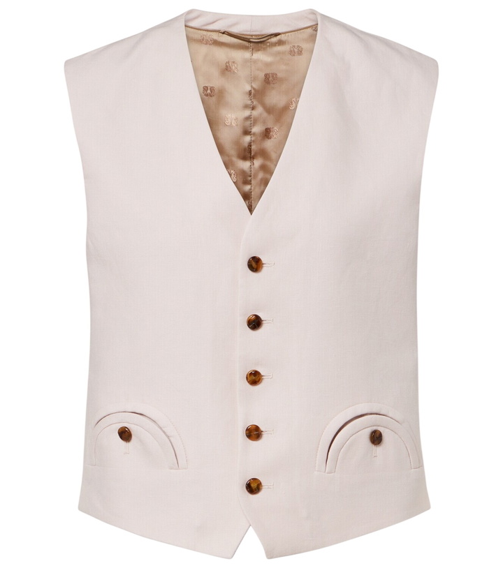 Photo: Blazé Milano Feral linen vest