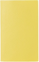 Smythson Yellow Panama Notebook