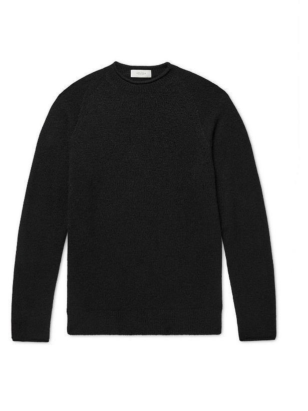 Photo: Agnona - Cashmere and Silk-Blend Sweater - Black