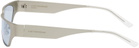 A BETTER FEELING Silver Echino Sunglasses