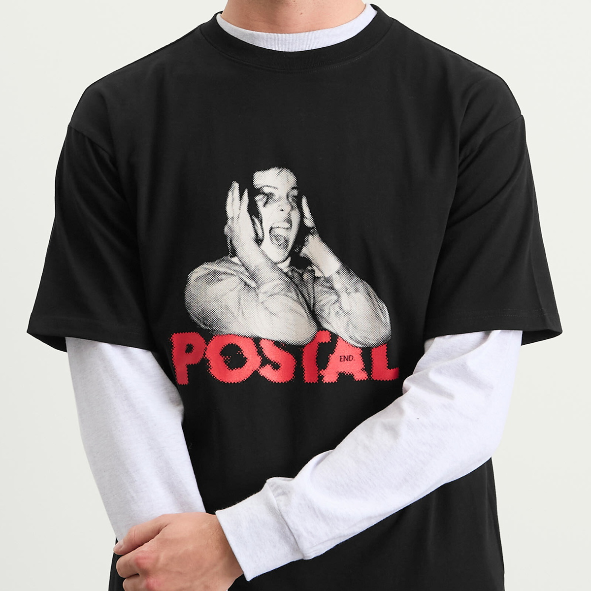 POSTAL Men's Hear No T-Shirt - Presented by END. in Black