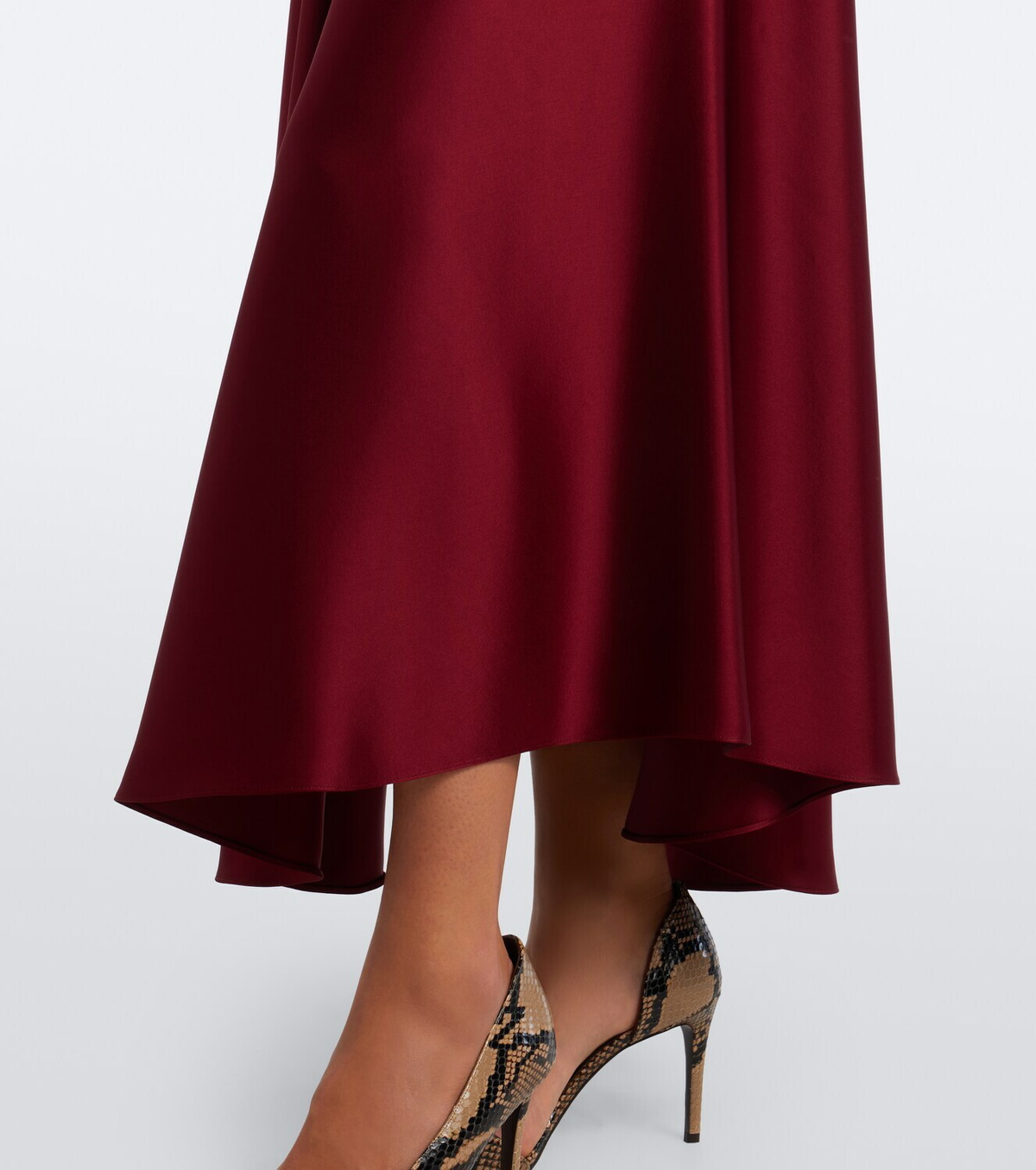 Altuzarra Ames satin maxi skirt