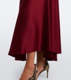 Altuzarra Ames satin maxi skirt