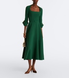 Safiyaa Ellis crêpe cocktail dress