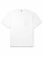 LOEWE - Logo-Appliquéd Cotton-Jersey T-Shirt - White