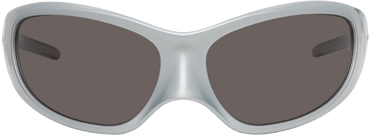 Photo: Balenciaga Silver Skin XXL Sunglasses