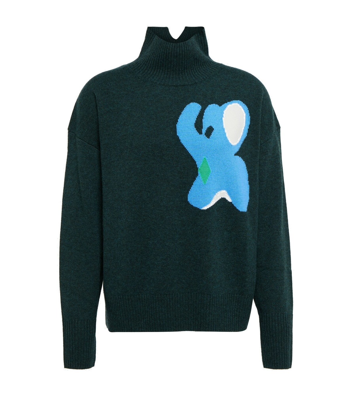 JW Anderson - Elephant wool turtleneck sweater JW Anderson
