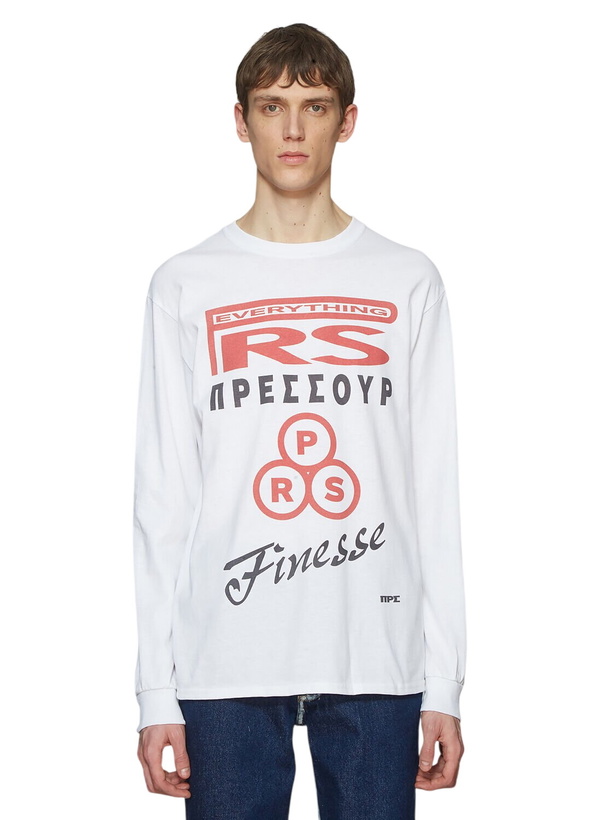 Photo: Pressure Logo Motif T-Shirt