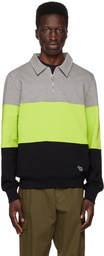 PS by Paul Smith Multicolor Half-Zip Polo