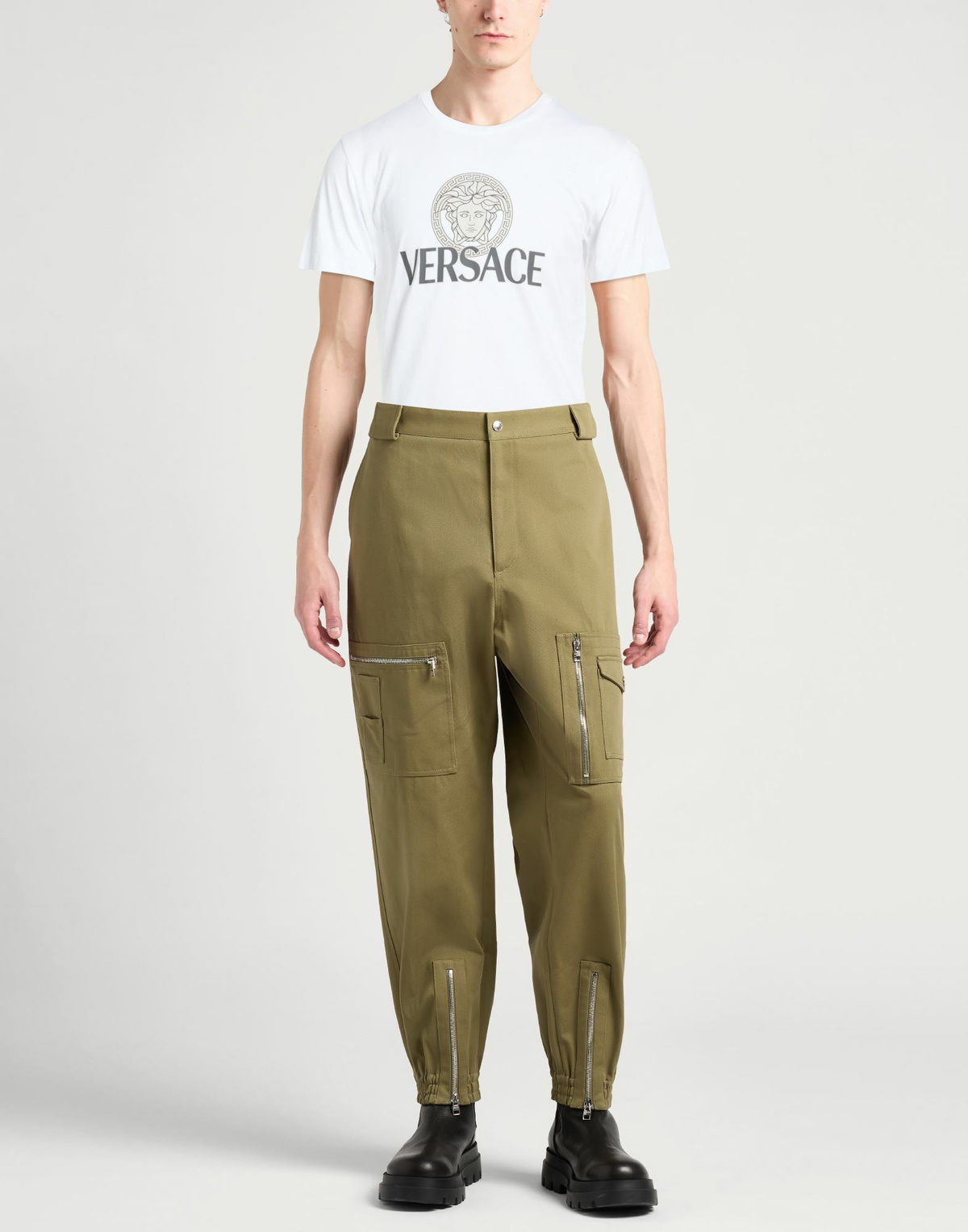Versace Mens T-shirt in White