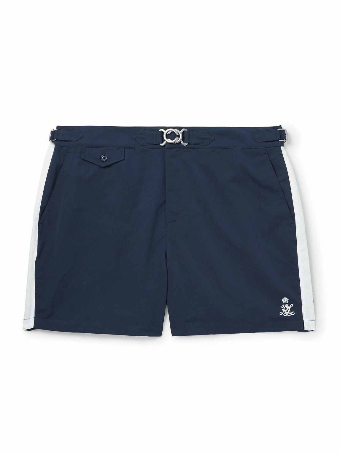 Ralph Lauren Purple label - Byron Straight-Leg Pleated Silk and